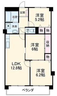 サフィニアMI【1階】の間取り