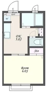 グレイス戸田【2階】の間取り