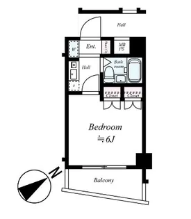 カテリーナ馬込【3階】の間取り