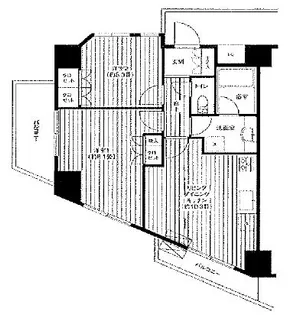 王子神谷パークサイドハイツ【13階】の間取り