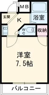 ラッフル春日井【501号室】の間取り