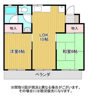 サンハイツ中島【3階】の間取り