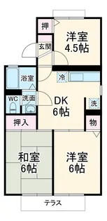 サンライン II【2階】の間取り