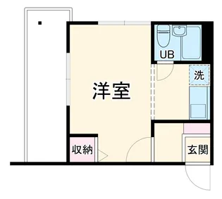 コーポ前田【201号室】の間取り