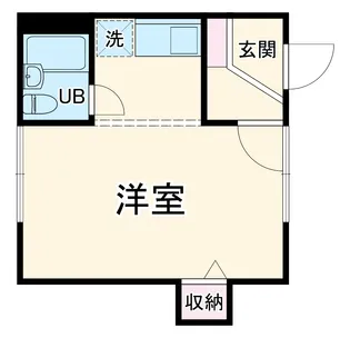 コーポ前田【203号室】の間取り