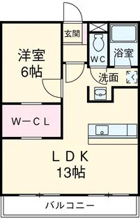 第2大島ビル【3階】の間取り