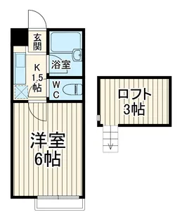 シルキーハウス【1階】の間取り