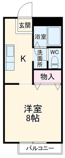 マ・メゾン・クリタ【201号室】の間取り