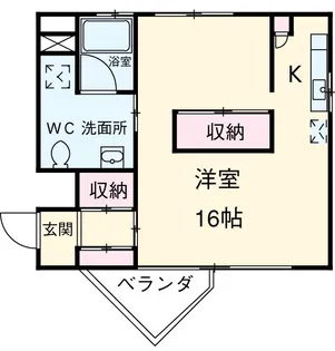 サンフレア日出町【8階】の間取り