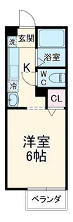 ミューレル信栄【3階】の間取り