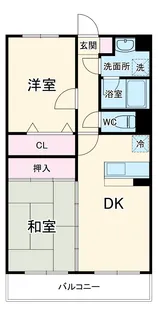 エスポア【2階】の間取り