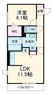 ディアコート【3階】の間取り