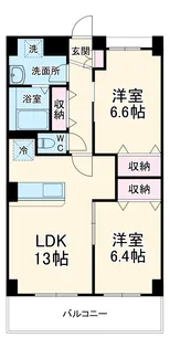 コパンリール【5階】の間取り