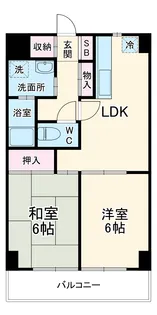 ウィンベルコーラス平塚第13【4階】の間取り
