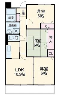 ジョヴィアルⅡ【2階】の間取り
