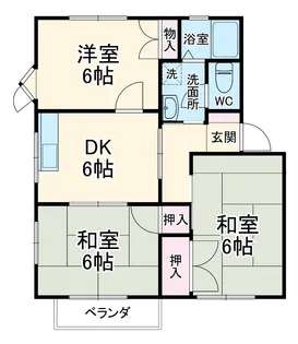 コンフォール【A201号室】の間取り