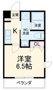 ヴァンヴェール【4階】の間取り