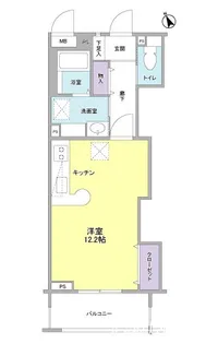 コート昴【2階】の間取り