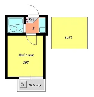 セドルハイム王子【2階】の間取り