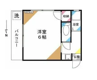 大和田FKビル【2階】の間取り