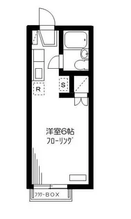 ラフィーネ品川【105号室】の間取り