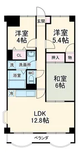 ラ・ルミエール【3階】の間取り