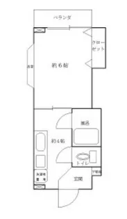 キャッスルヒロ【1階】の間取り