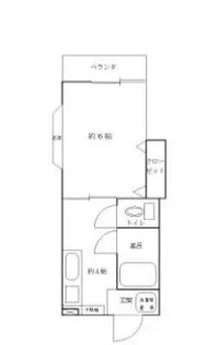 エスポワール岩崎【2階】の間取り