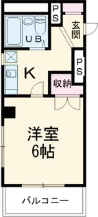 サアムビル【301号室】の間取り