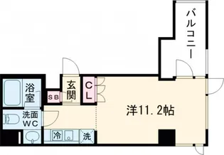 アーデン五反田【8階】の間取り