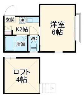 ルミエールTK【1階】の間取り