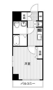 エスリード芝浦ベイサイド【9階】の間取り