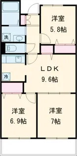 ネオ プロミネンス【6階】の間取り