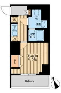 プルス上十条【10階】の間取り