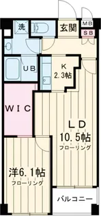 下目黒テラス【1階】の間取り