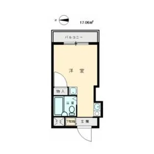 中青木グレースハイム【2階】の間取り