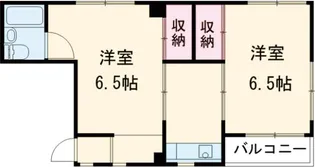 大平マンション【2階】の間取り