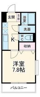 ルミエール【2階】の間取り