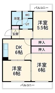 第二ハイツ昌【1階】の間取り
