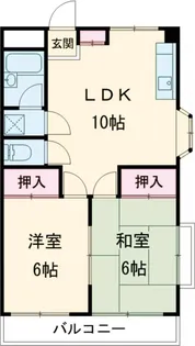 第三稲付ハイツ【2階】の間取り