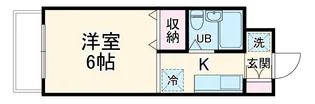 エステートピア大成【3階】の間取り