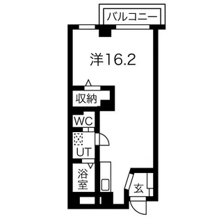 オラシオン南町【4階】の間取り