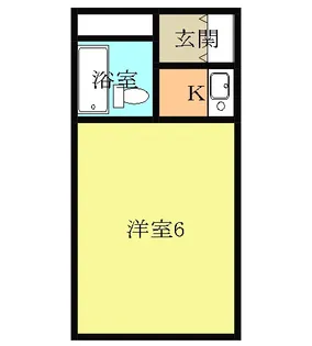 コスモ21梅坪Ⅱ【205号室】の間取り