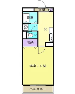 セレノシエル【2階】の間取り