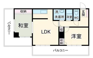 日勝堂ビル【7階】の間取り