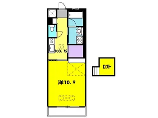 ユーロスクエア【2階】の間取り