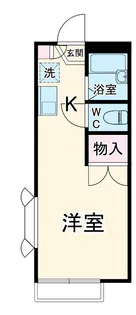 クレアシオン【201号室】の間取り