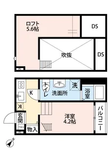 El Viento(エル ヴィエント)【2階】の間取り
