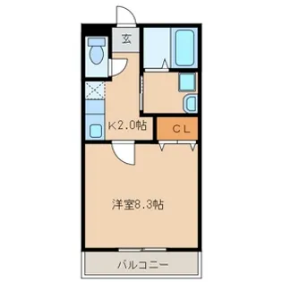 アーバニティ【1階】の間取り