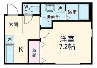 OPULENCE若宮【3階】の間取り